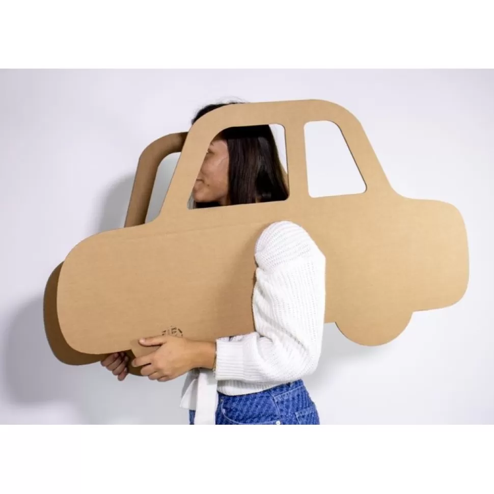 KarTent Verkleedkostuums^Kartonnen Auto Verkleedkleding