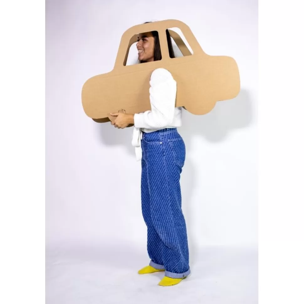 KarTent Verkleedkostuums^Kartonnen Auto Verkleedkleding