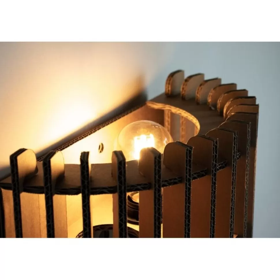 KarTent Kantooraccessoires^Kartonnen Delft Wandlamp