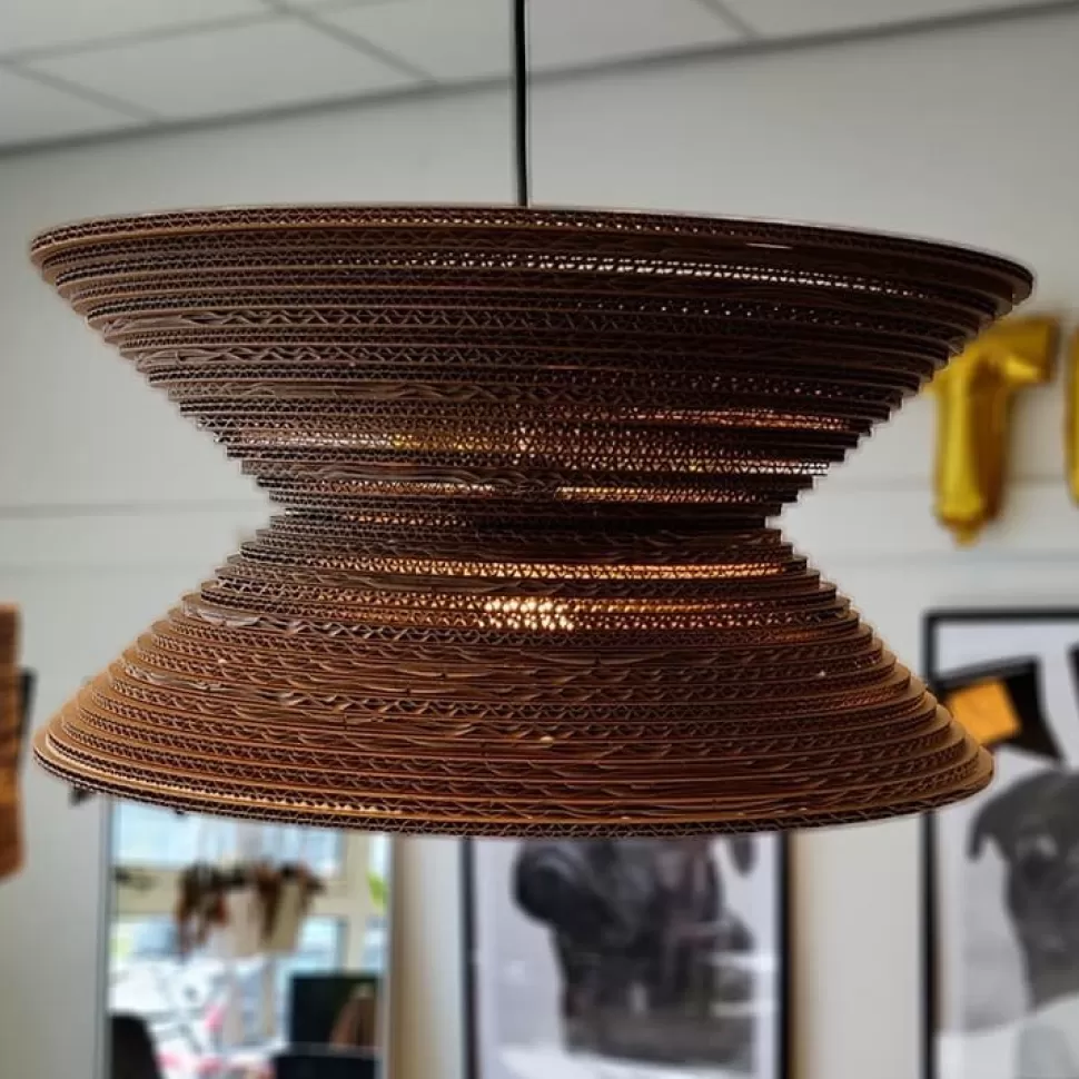 KarTent Lampen^Kartonnen Diy Lampen