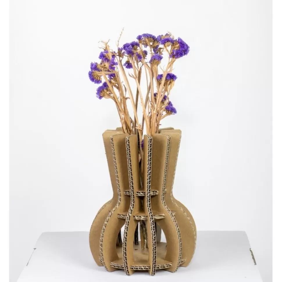 KarTent Kantooraccessoires^Kartonnen Droogbloemen Vaas Eric