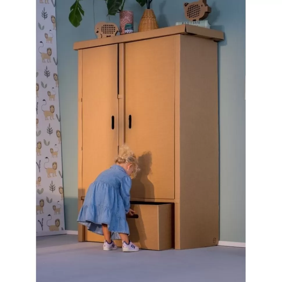 KarTent Meubels^Kartonnen Garderobekast