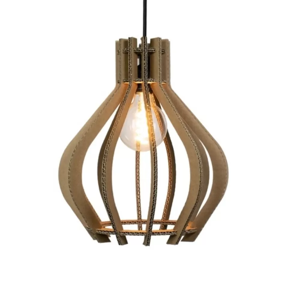 KarTent Lampen^Kartonnen Hardenberg Hanglamp