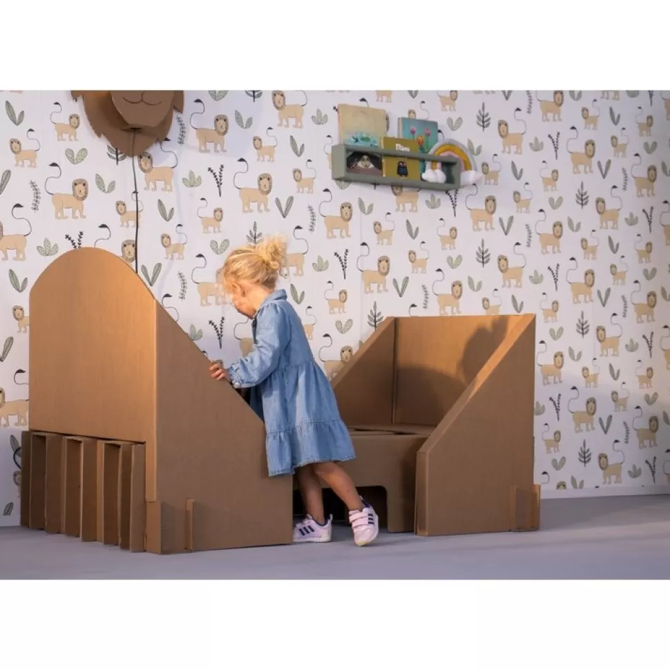 KarTent Bedden^Kartonnen Kinderbed