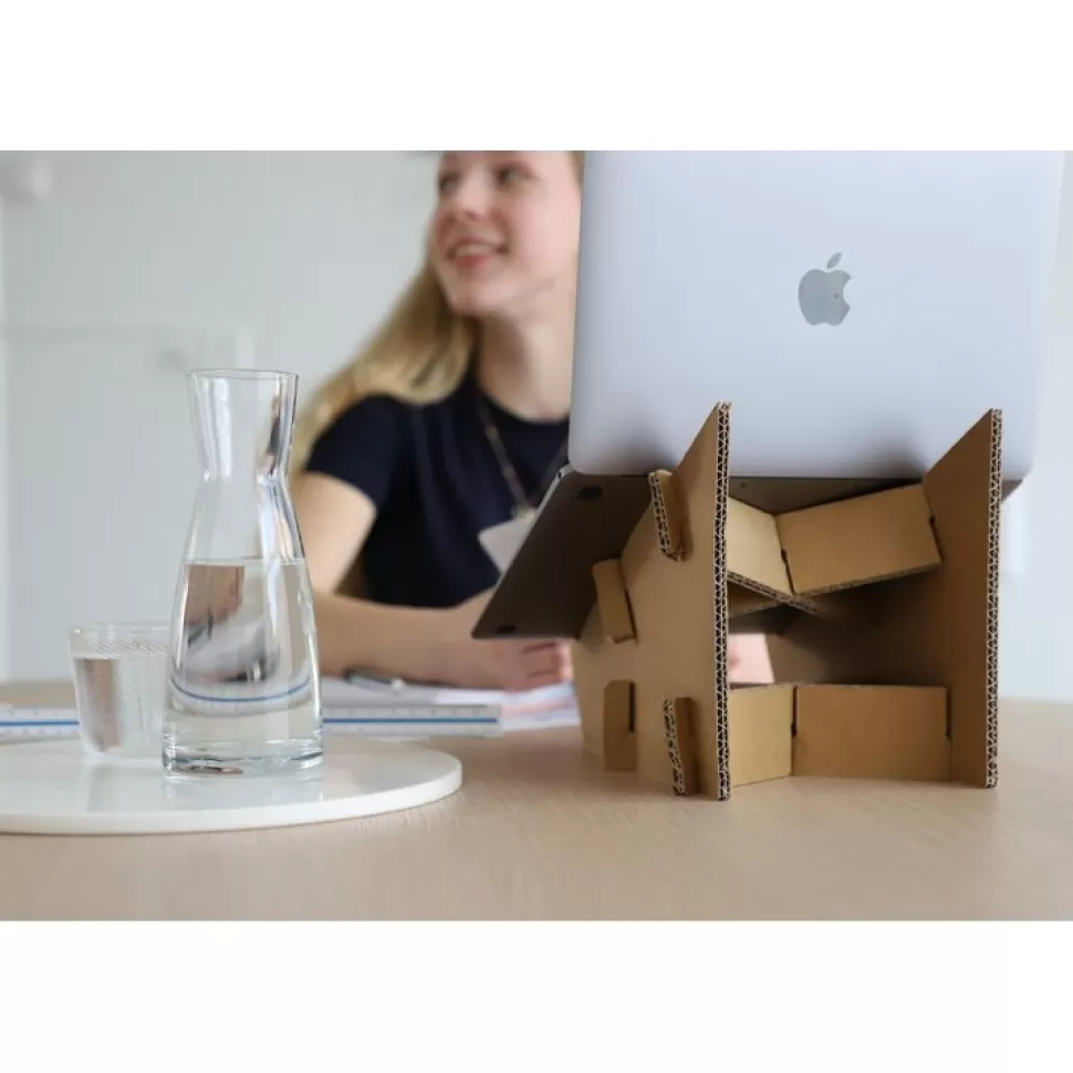 KarTent B2B^Kartonnen Laptop Standaard