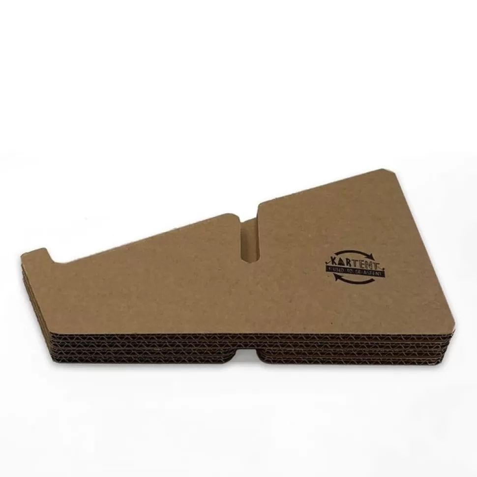 KarTent B2B^Kartonnen Laptop Standaard Kruis