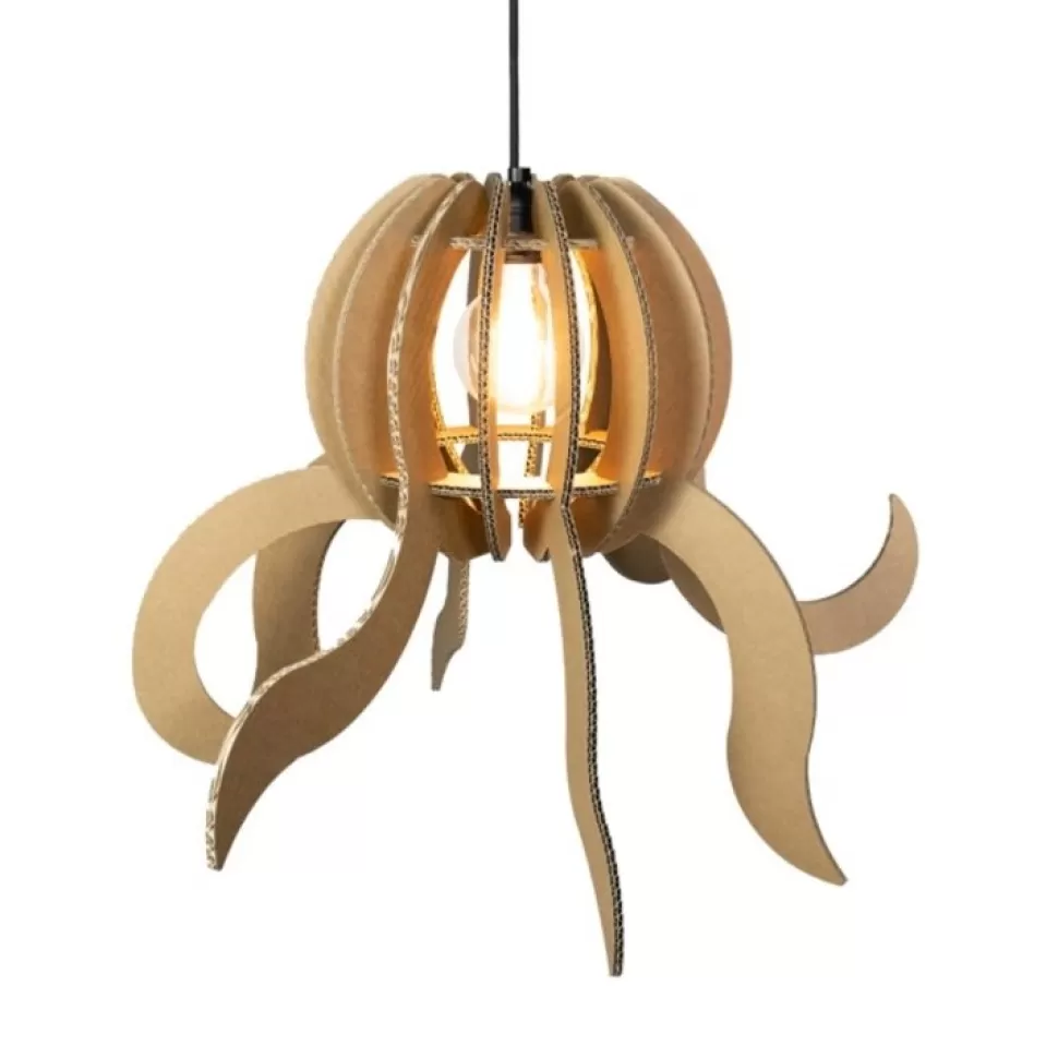 KarTent Lampen^Kartonnen Octo Lamp