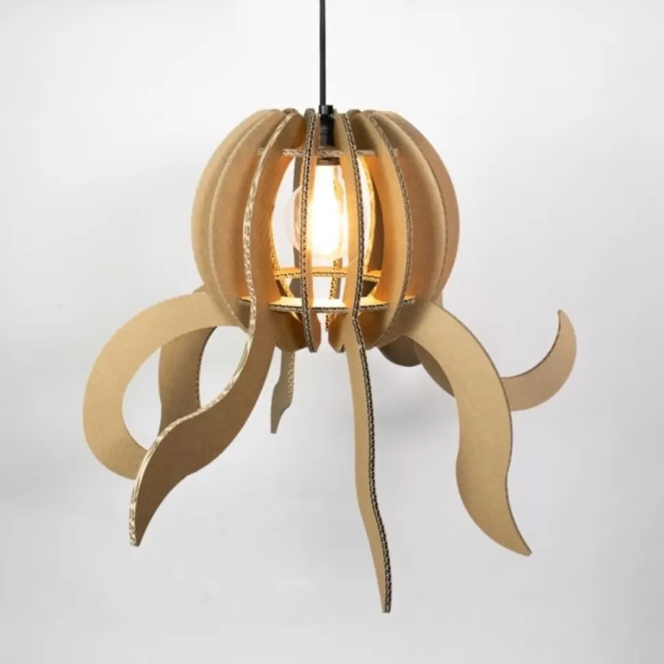 KarTent Lampen^Kartonnen Octo Lamp
