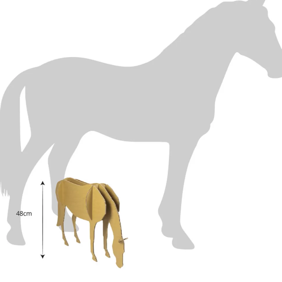 KarTent Dieren^Kartonnen Paard