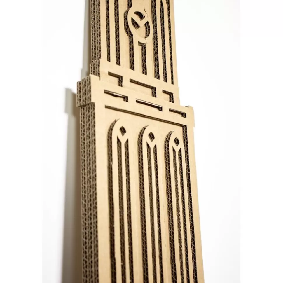 KarTent Doe-Het-Zelf^Kartonnen Peperbus Toren Bouwpakket