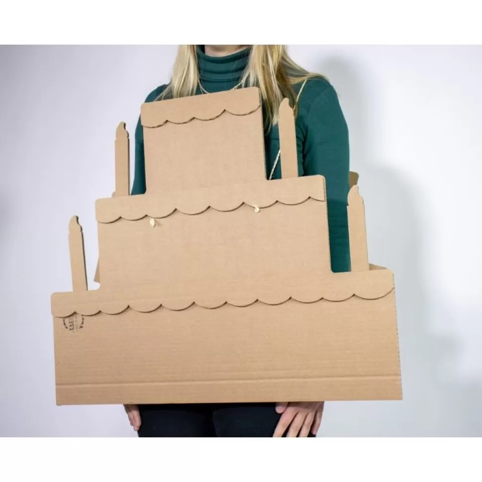 KarTent Verkleedkostuums^Kartonnen Taart Verkleedkleding
