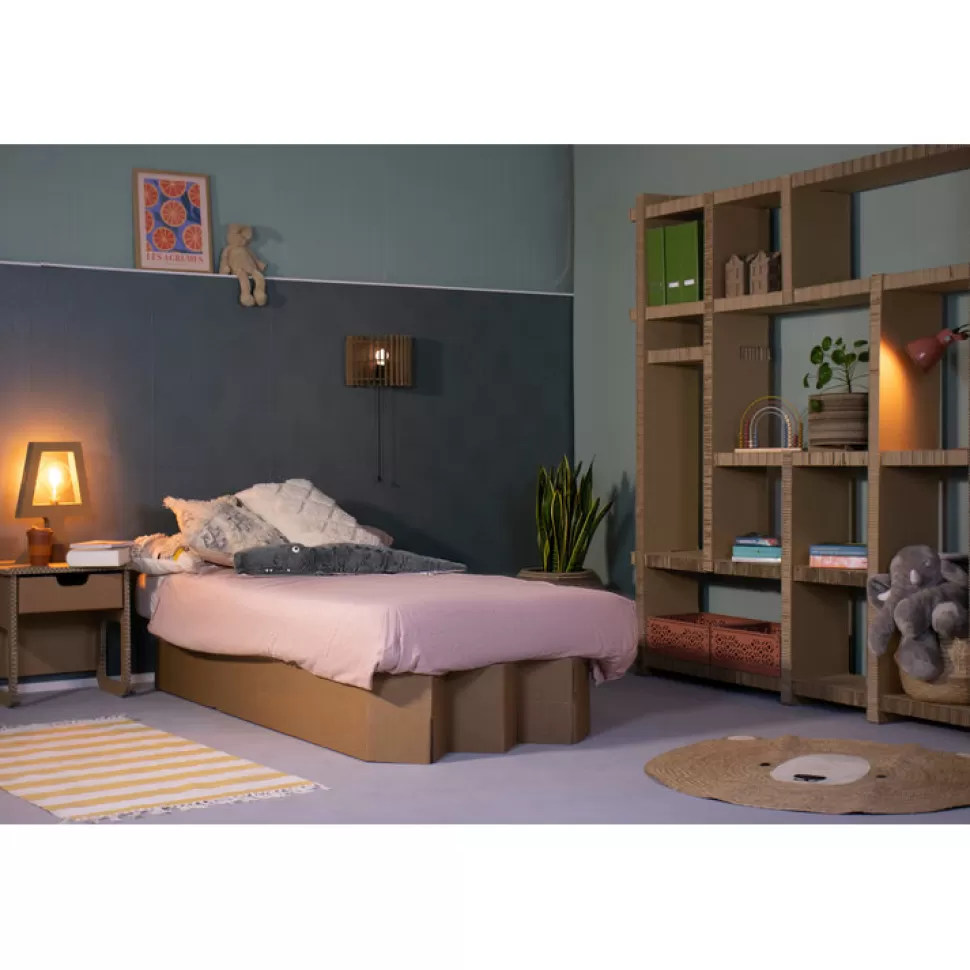 KarTent Bedden^Kartonnen Vouwbed