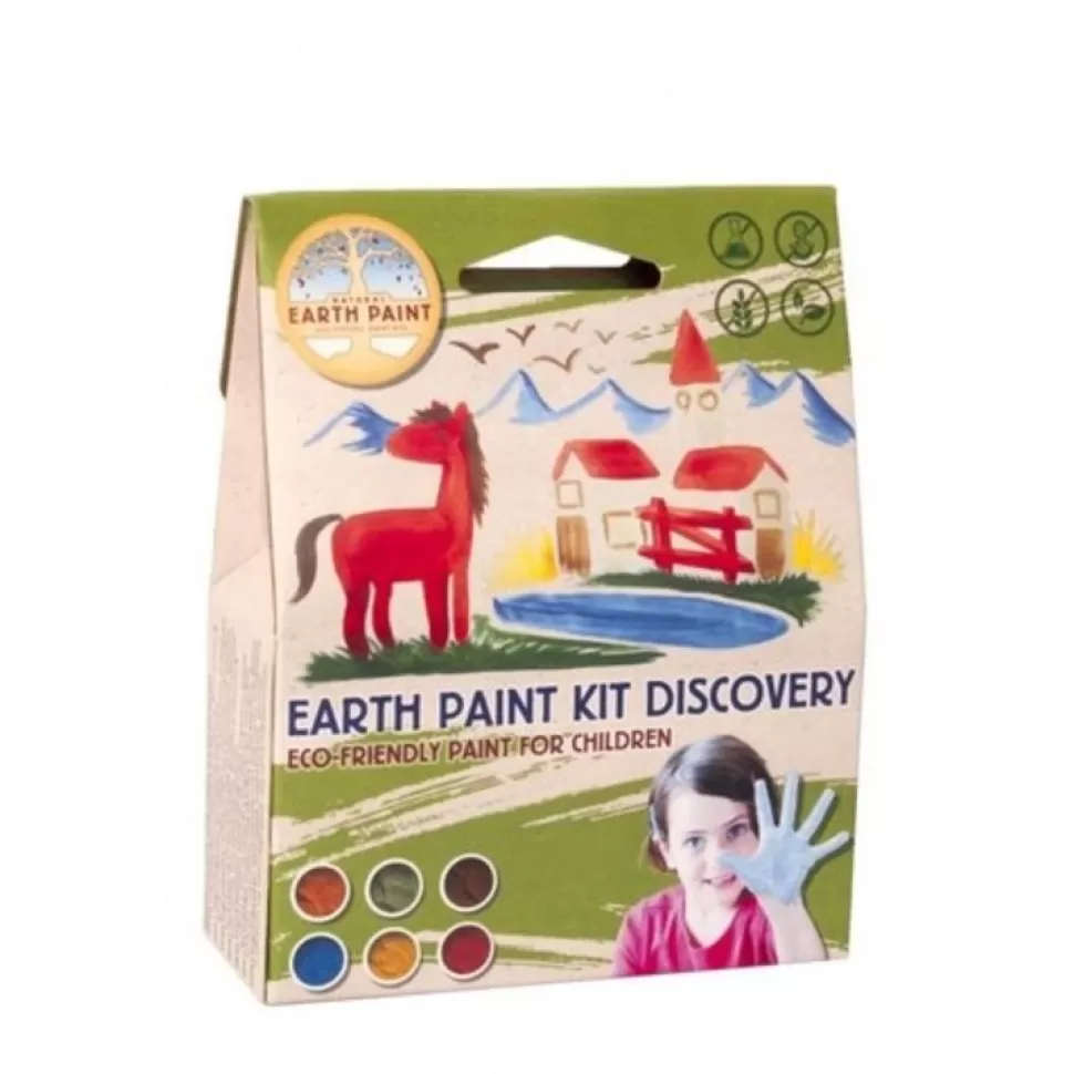 KarTent Doe-Het-Zelf^Natuurlijke Kinderverf Earth Kit Discovery